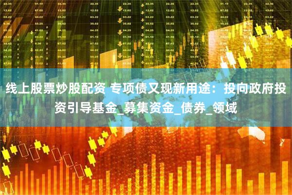 线上股票炒股配资 专项债又现新用途：投向政府投资引导基金_募集资金_债券_领域